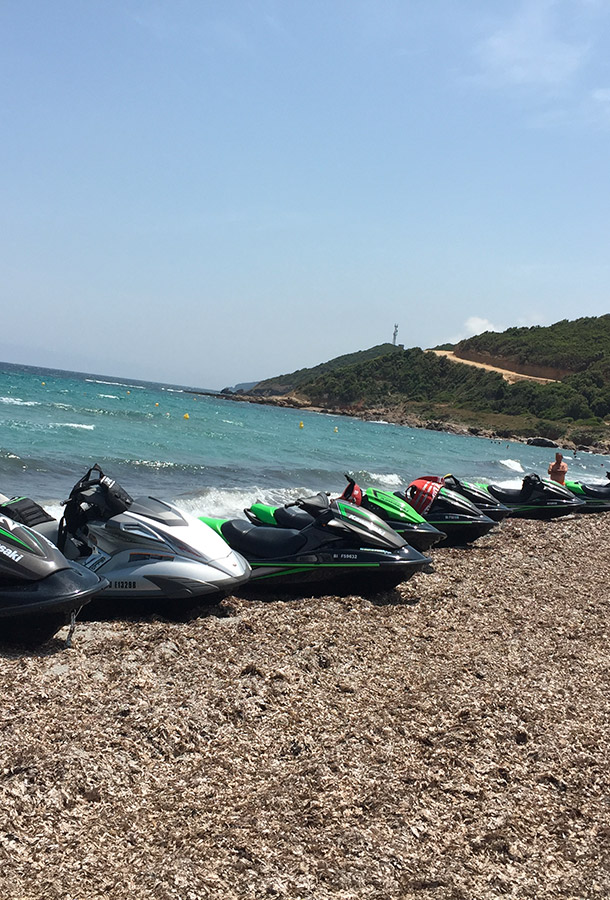 location jetski corse